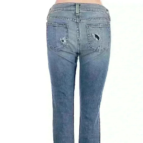 Rag & Bone boyfriend distressed medium wash size 24 jeans. - Picture 2 of 2